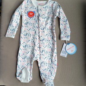 NWT Magnetic Me organic cotton magnetic footie